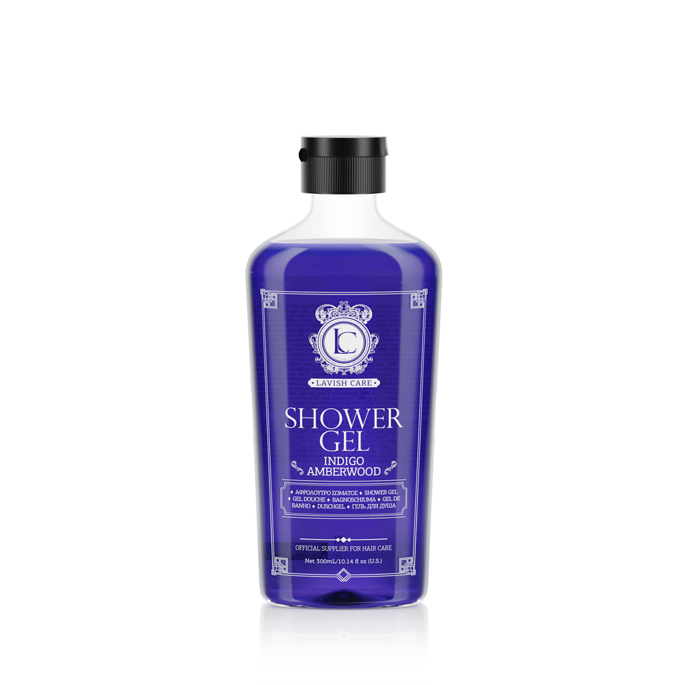 Barber Shower Gel Indigo Amberwood 300ml
