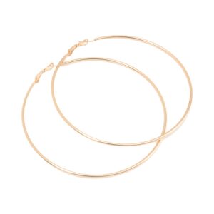 Σκουλαρίκι Κρίκος χρυσός 90 mm