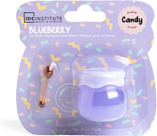 IDC Institute Candy Lip Blueberry Μάσκα Χειλιών για Ενυδάτωση