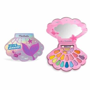 Martinelia Let’s Be Mermaids Eyeshadow Shell Palette Παιδική Παλέτα Σκιών 21colours