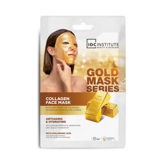 IDC Gold Mask Xρυσή μάσκα για Αντιγήρανση και Κηλίδες με κολλαγόνο και υαλουρονικό 60gr
