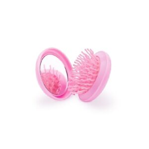 Martinelia Pop Out Hair Brush Βούρτσα Μαλλιών, Καθρέφτης & Παιχνίδι Πτυσσόμενο 60gr Pink