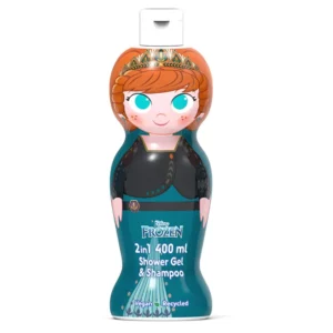 Air-Val Frozen – Anna 2 in 1 Shower Gel & Shampoo 400ml Vegan