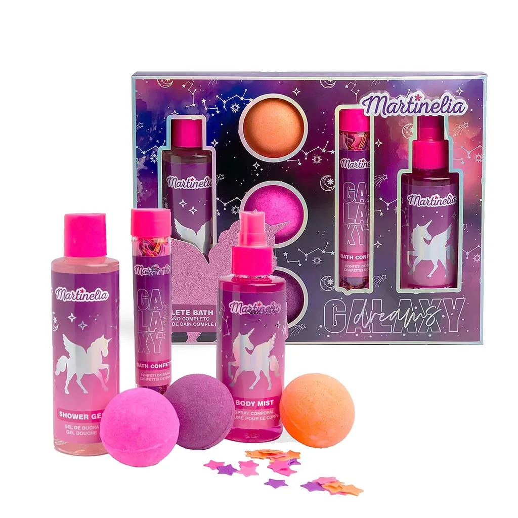Martinelia Galaxy Dreams Cosmic Bath Delight Παιδικό Σετ Μπάνιου 23 x 18,5 x 4,5cm