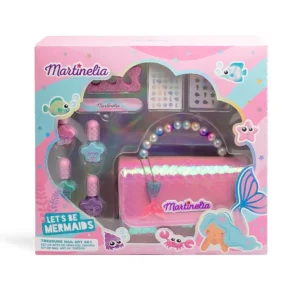 Martinelia Lets Be Mermaids Treasure Nail Art Set & Purse – Σετ Μανικιούρ – Πεντικιούρ & Τσαντάκι 27 x 25 x 7cm