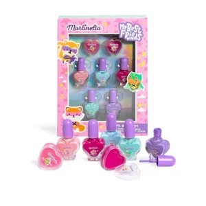 Martinelia My Best Friends Nail & Lip Set – Σετ Ομορφιάς για Κορίτσια 17 x 23 x 3,5cm