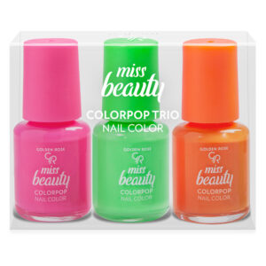 Golden Rose Miss Beauty Nail Color Colorpop Trio 3 x 6ml