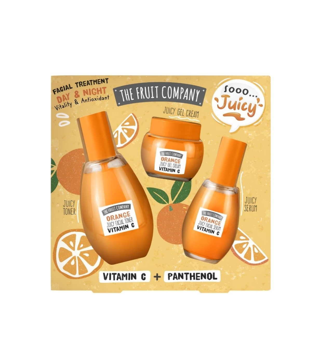 Glow Ritual Orange The Fruit Company Set