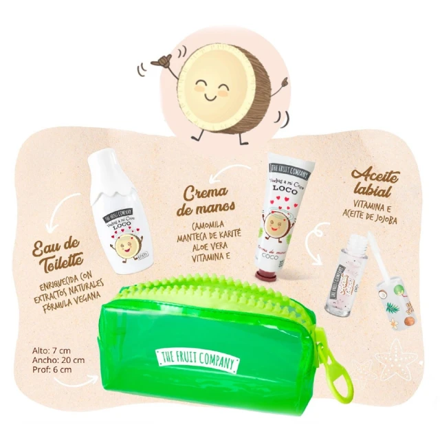The Fruit Company Summer Coconut Gift Set - Image 2